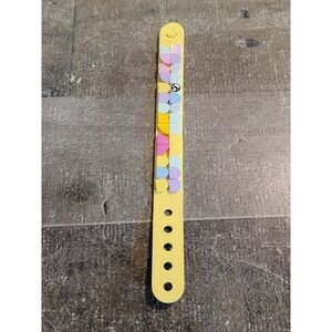 Yellow Lego bracelet youth accessory toy figure‎